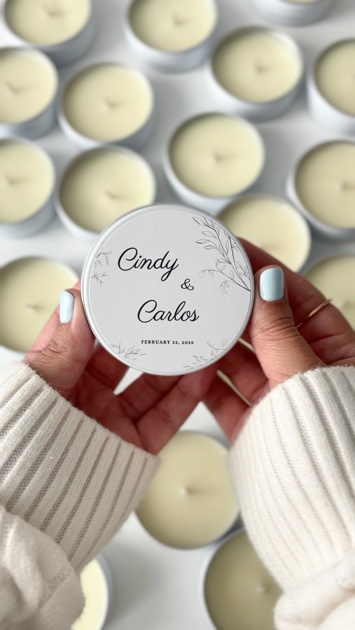 Vela Personalizada (2oz sin empaque)