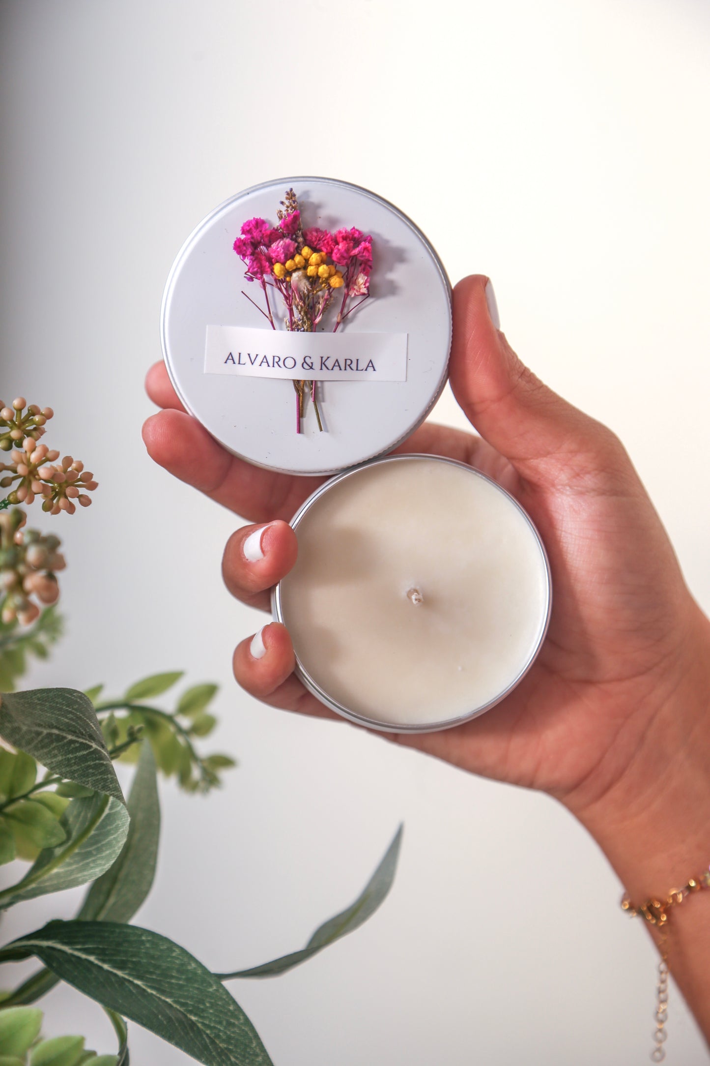 Vela Personalizada (2oz sin empaque)
