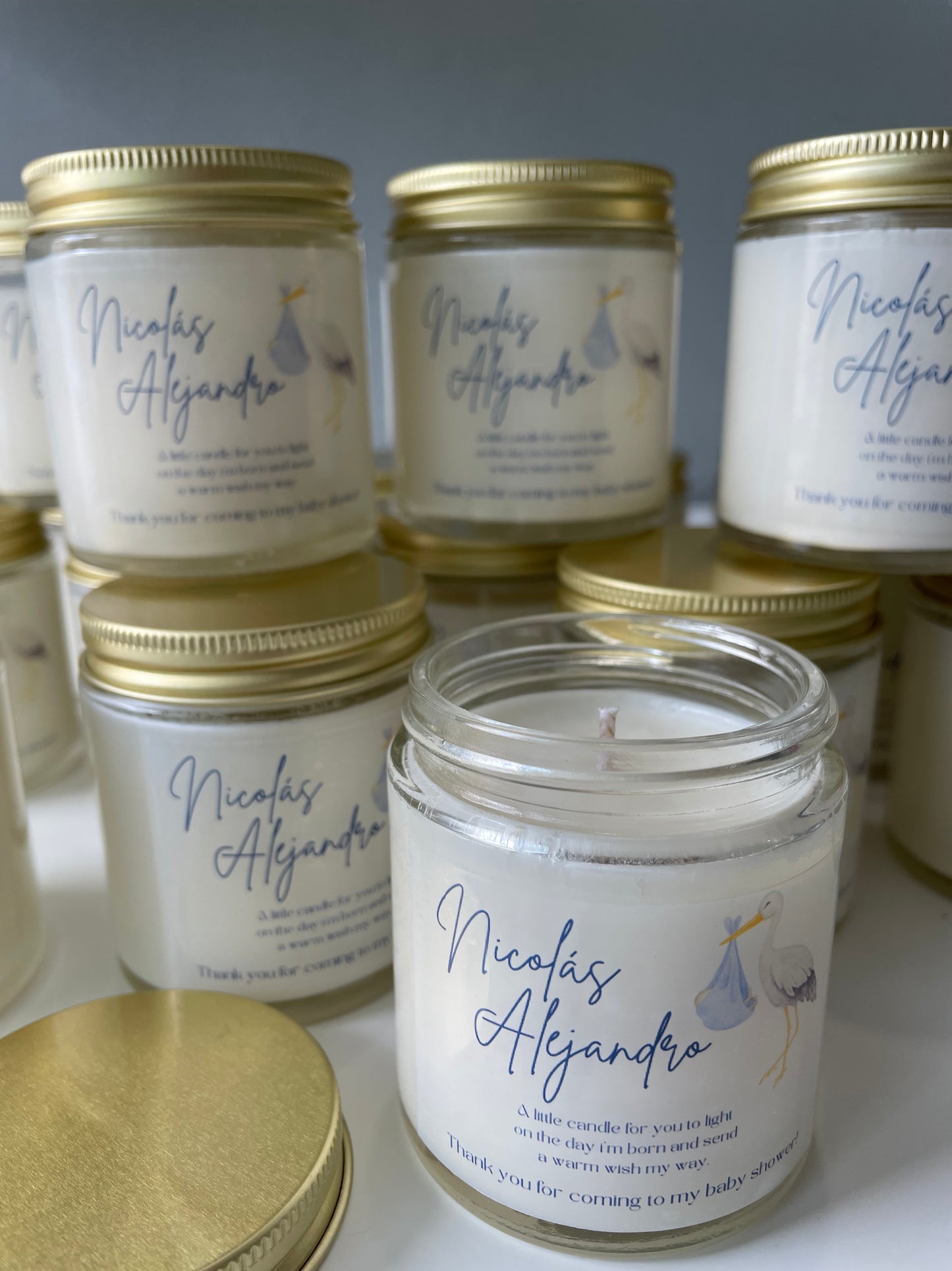 Vela Personalizada (4oz sin empaque)